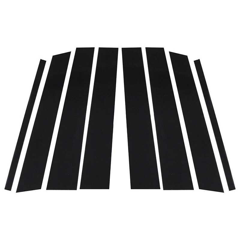 8PCS Door Window Pillar Posts Cover Trim Fits For Lincoln MKX Ford Edge 07-2014 Foto 2 de 4