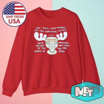 National Lampoon's Christmas Vacation Moose Men's Red Size S-3XL