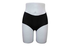 3 Pack Women's Elastic Mid High Waist Briefs Pocket Anti Leakage Underwear