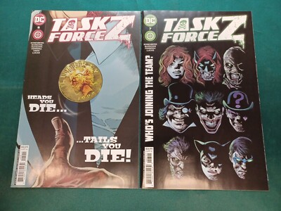 Task Force Z #5 and 7 Main Cover DC Comics 2022 | eBay UK