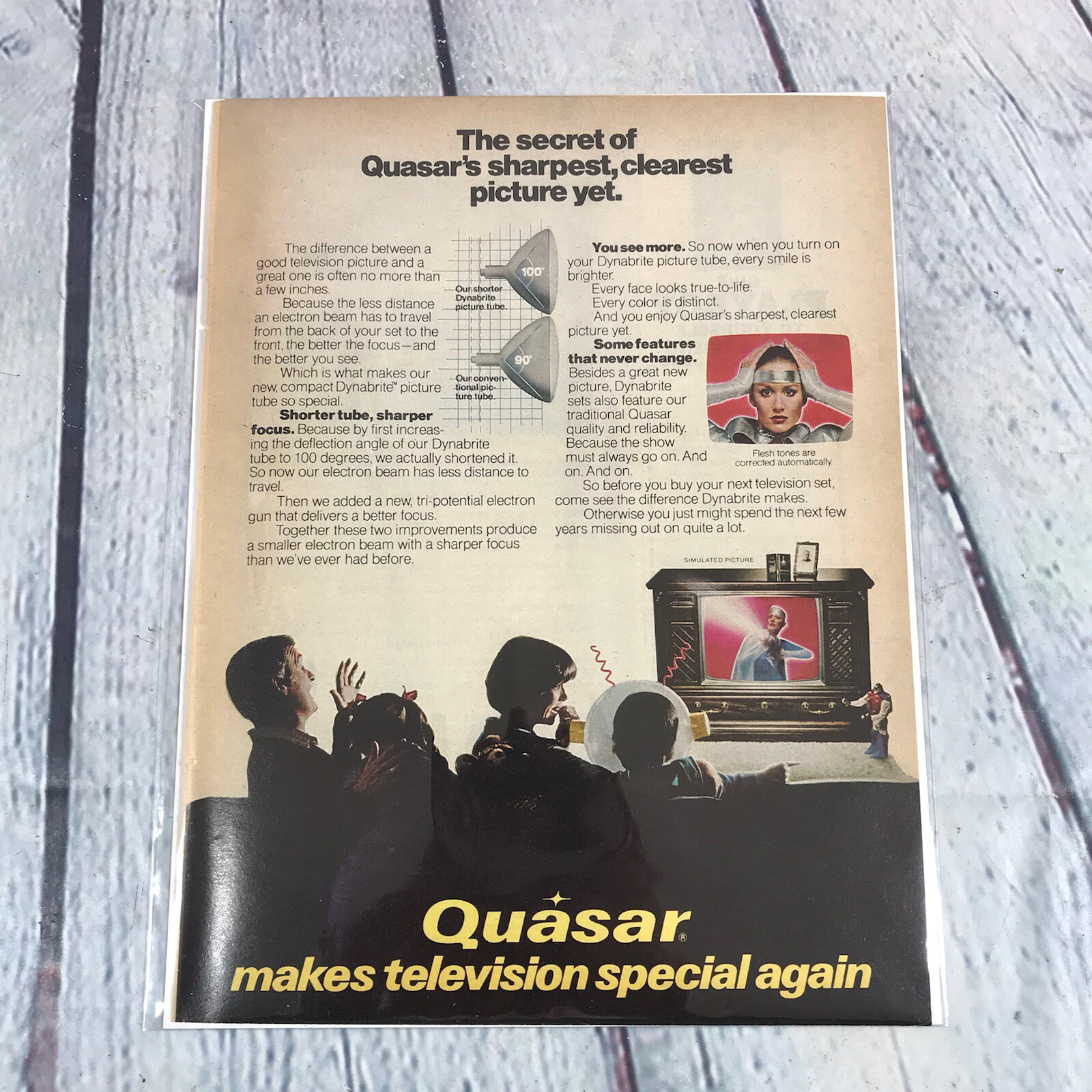 1978 Quasar Television TV Vintage Print Ad/Poster Promo Art Magazine ...