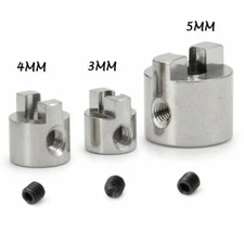 1/5/10pcs stainless steel Drive Dogs for 3mm 4mm 5mm Propeller RC Boat Shaft