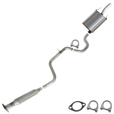 Stainless Steel Resonator Pipe Muffler Exhaust System fit 2006-2011 Impala 3.5L