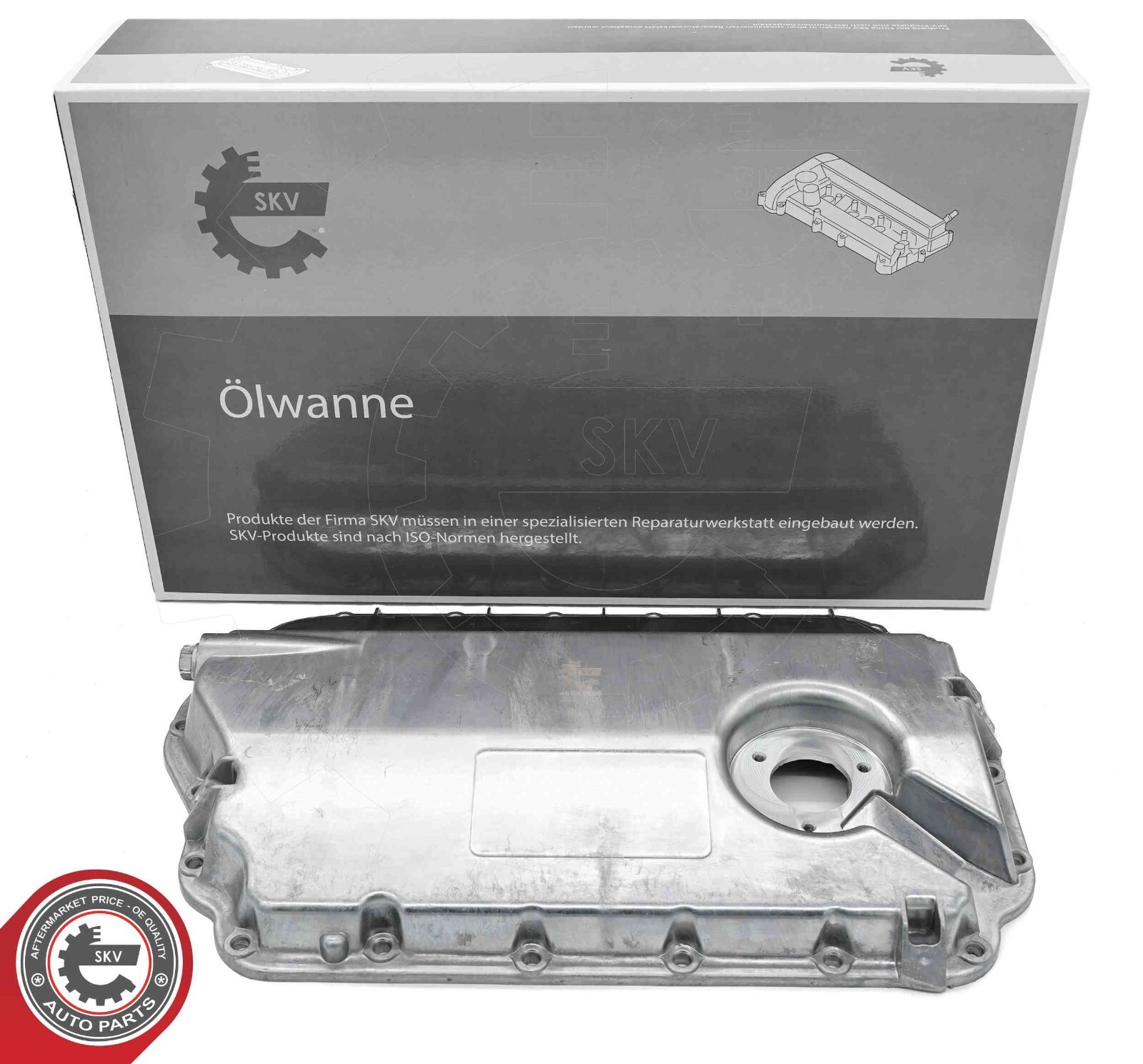 Carter d'huile SKV pour Audi A4 A6 et VW Passat 2.4 2.8 V6 en aluminium