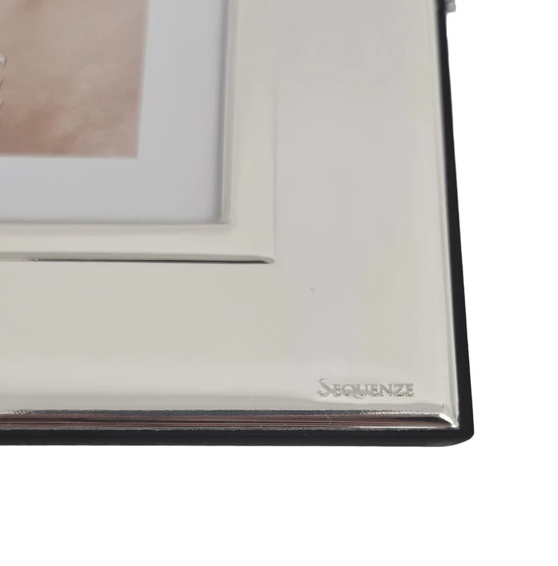 Cornice Portafoto Nozze D'argento in Argento SEQUENZE 15 x 20, fotografia 7 di 8