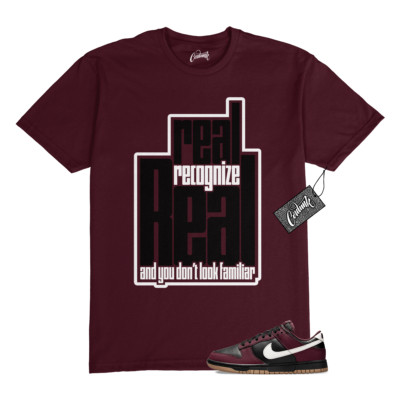 Dunk Burgundy Crush Black White Next Nature T Shirt Match RRR