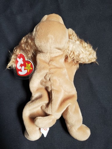 Ty Beanie Babies Spunky The Cocker Spaniel Dog DOB Jan. 14, 1997 - Picture 2 of 8