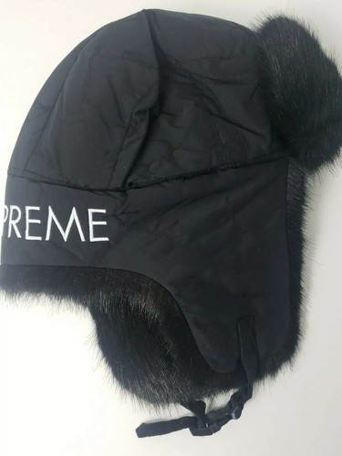 Supreme Script Logos Trooper Hat Winter 
