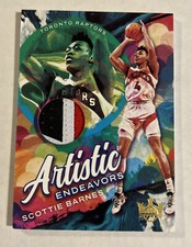 2021-22 Court Kings Scottie Barnes Artistic Endeavors Prime 3 color Patch 04/10 
