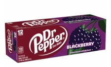Dr. Pepper BlackBerry 12 Pack 12oz Cans