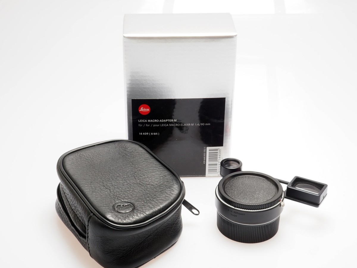 90mm F4 Leica M Macro Adapter Leica 14409 Macro Adapter M For