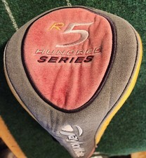TaylorMade R5 Hundred Series Driver Headcover, Gray/ Black/ Yellow/ Red, Faded