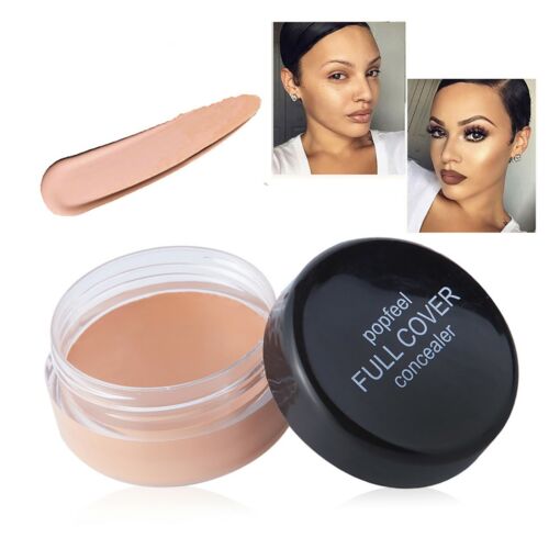 Tattoo Cover Up Makeup Skin Scar Birthmark Waterproof Concealer Cream With Brush - Picture 5 of 16