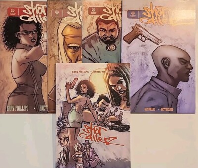 SHOT CALLERZ TPB + COMPLETE  Comic SET 1-4  ONI PRESS  2002 NM-M Graphic Novel