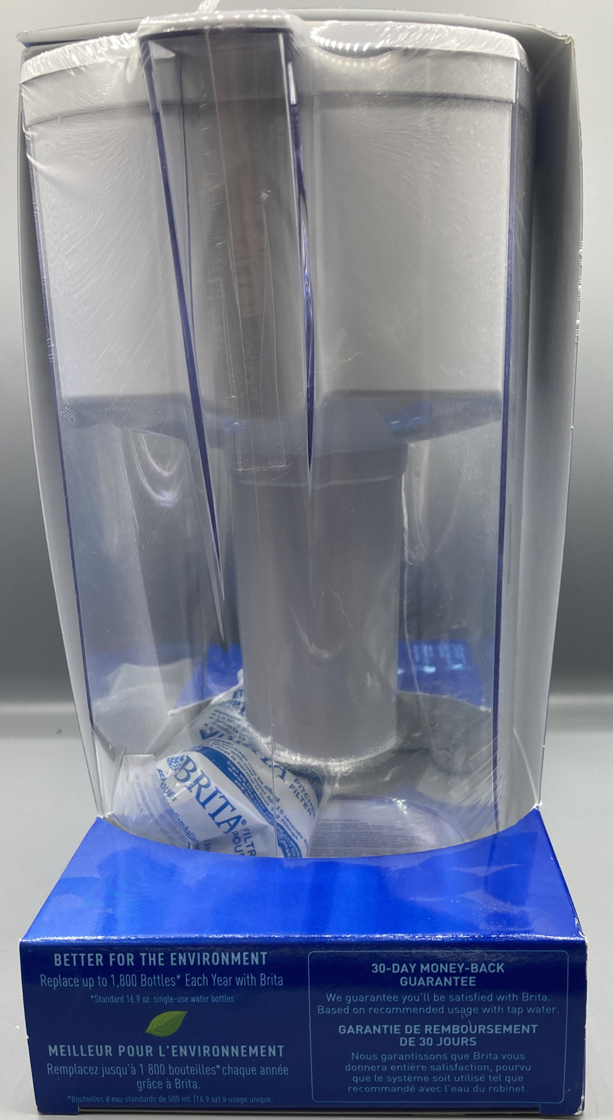 35565 BRITA Grand Pour Through Filter Pitcher, 10-Cup