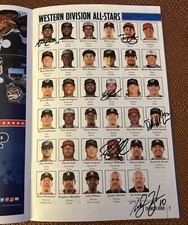 2018 Eastern League All Star Game autographed program Ke’Bryan Hayes Keegan Akin