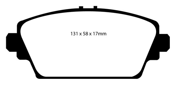EBC BremsbeläGe Yellowstuff Vorne+Hinten FüR MG MG ZR ZS-image