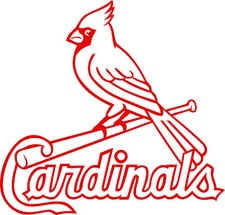 St Louis Cardinals Corn Hole Bag Toss Vinyl Decals set of 2
