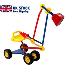 Kids Digger 360° With Wheels Rotatable Education Hand Eye Coordination Excavator