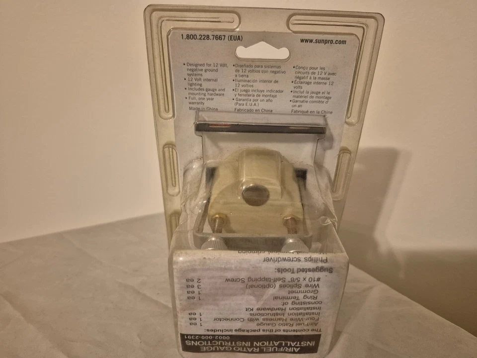 Medidor de relação de combustível Sunpro Air CP8210 1JG0 preto - Imagem 2 de 2