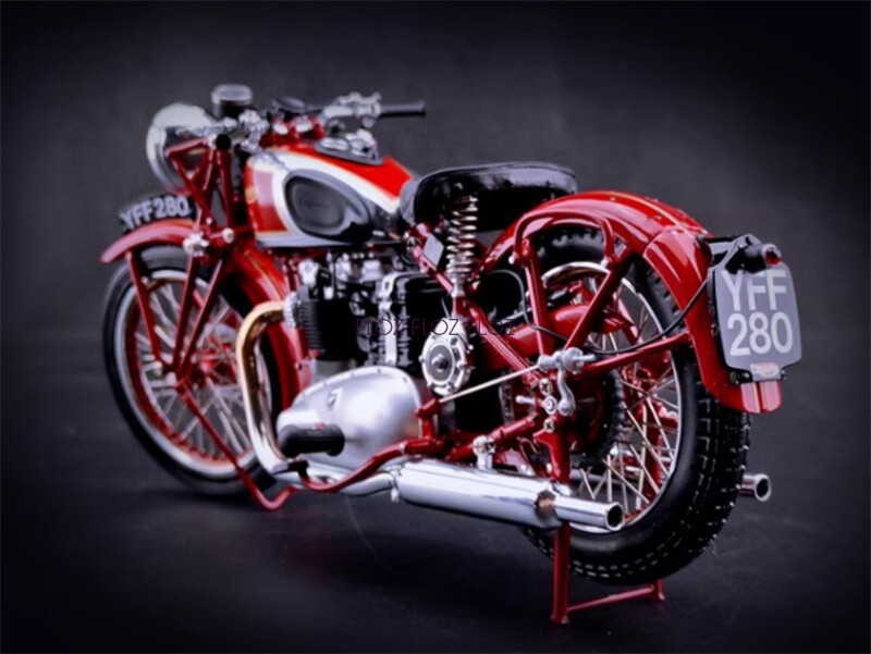 オートバイ・バイク 1/12 MINICHAMPS Triumph Speed Twin for Minichamps for TRIUMPH for SPEED for TWIN 1939 red 1:12