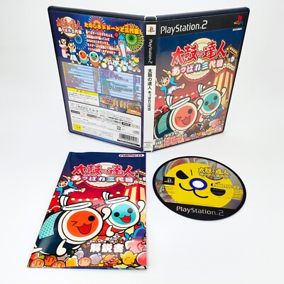 PS2 Taiko no Tatsujin 10 Games Set 3 4 5 6 7 Matsuri NTSC-J
