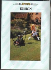ATCO "ENSIGN" Pedestrian Lawn Mowers Brochure Leaflet