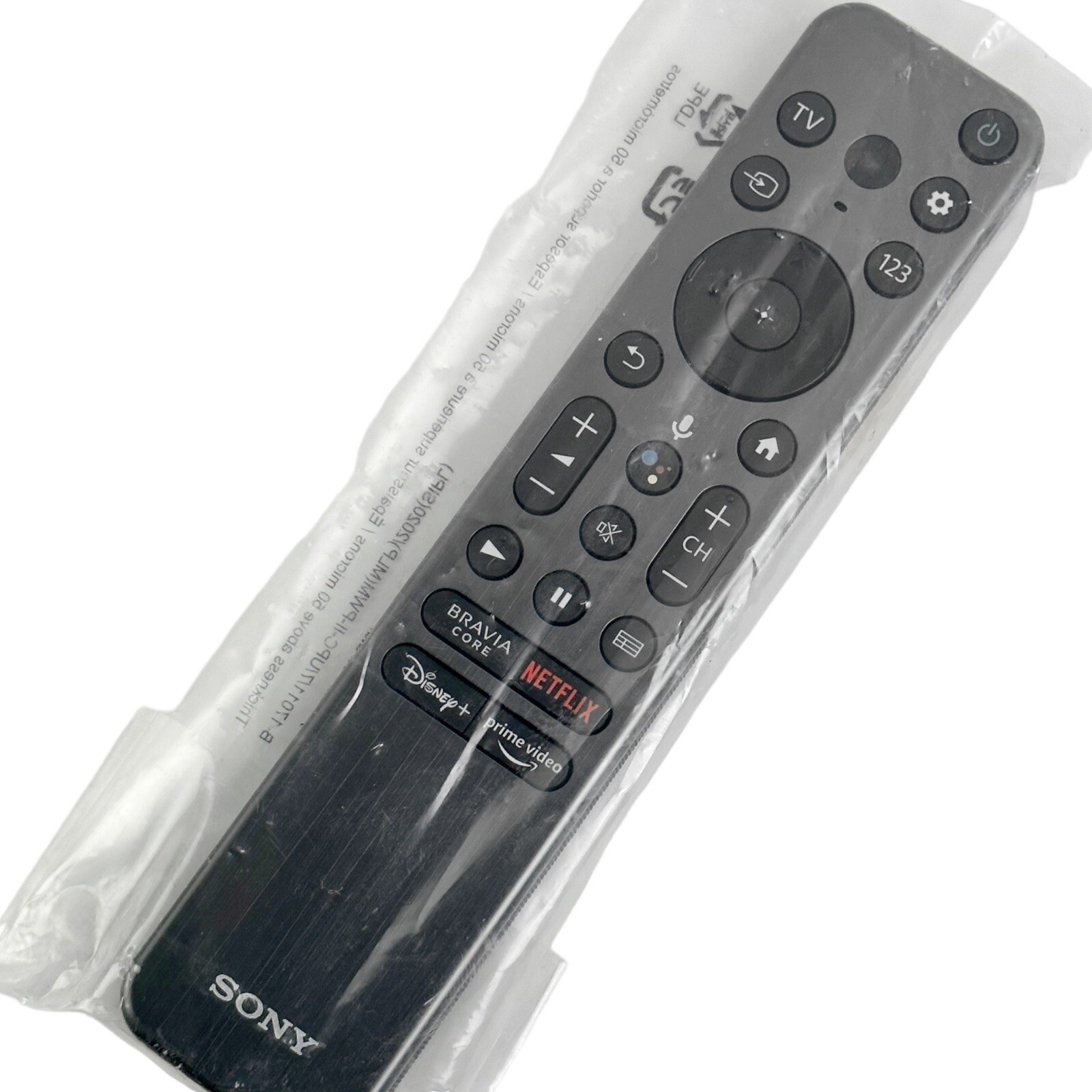 Genuine Sony RMFTX900U Backlit Remote Control For Sony 4Κ 8K HD TV