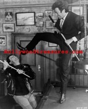 Clint Eastwood~Shooting Pool~Playing Pool~Billiards~Poster~#3~8" x 10" Photo