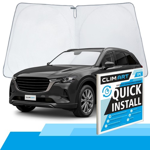 Windshield Sun Shade for 2024-2025 Mazda CX-90 - Foto 1 di 8