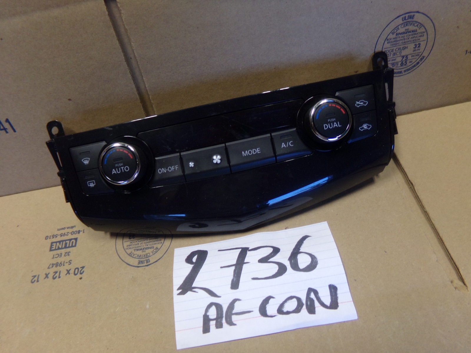 13 14 15 Nissan Altima Used AC / Heater / Temp Control Stock #2736-AC