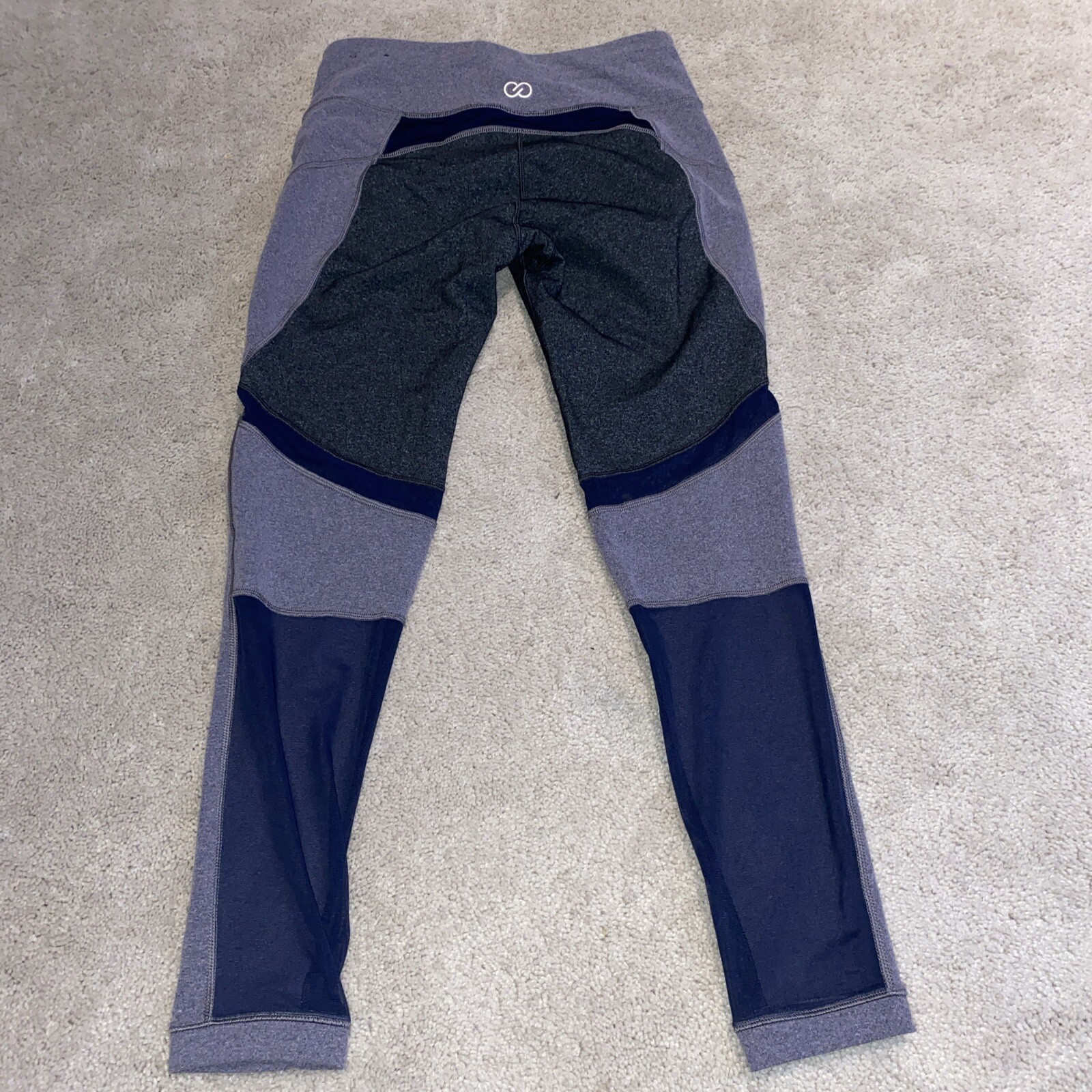 Calia Exercise Leggings Crop Black White Floral M… - image 13