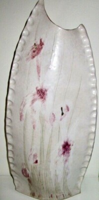 Katherine Svoboda Studio Art Pottery Vase Freeform  MCM Design 18'' Tall