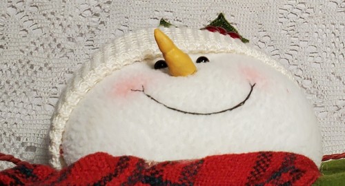 3D Christmas Snowman Advent Calendar Complete 24x14” Felt Wood Countdown Hanging - Picture 8 of 13