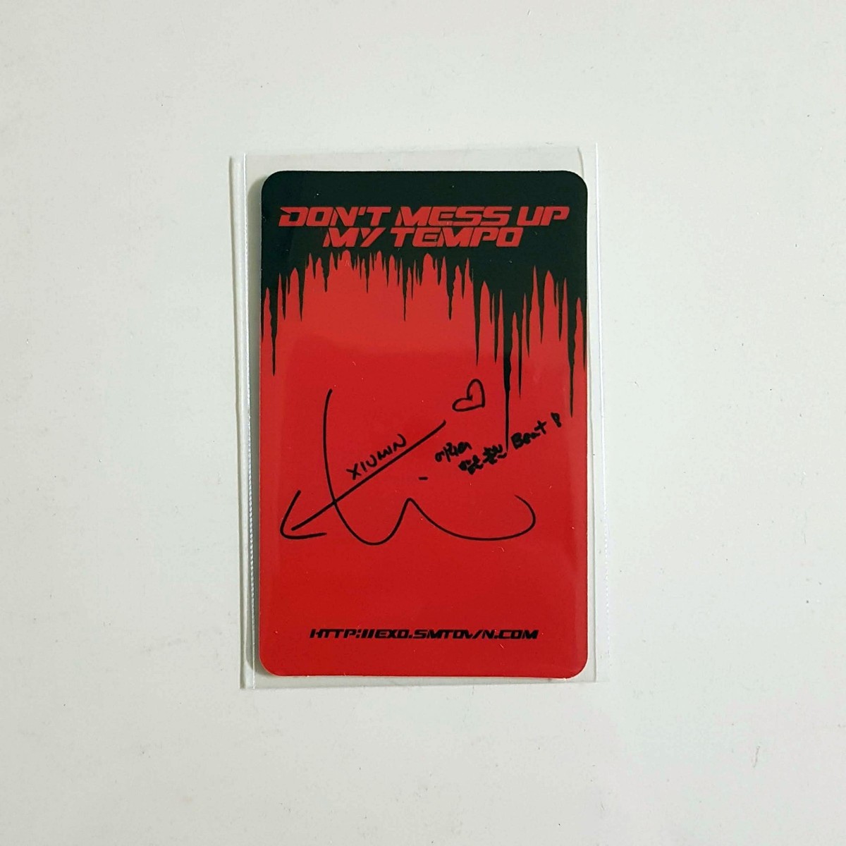 EXO 5th Album Don't Mess Up My Tempo Official Photocard VIVACE