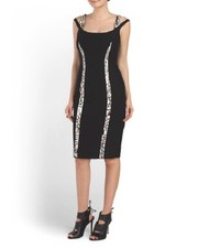 $3999  VERSACE COUTURE Made In Italy Silk V Back Dress Size IT 38/ US 2