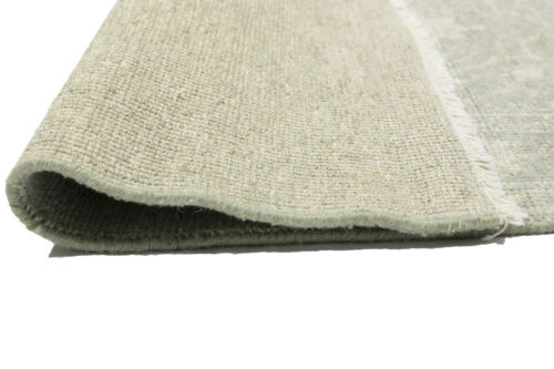 Hand-Knotted Distressed Muted Floral Rug Transitional Oriental Carpet 3X5 ft - Picture 14 of 16