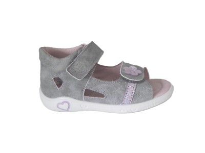 Produktbild von Made In Europe Kinderschuhe RICOSTA Mädchen Sandalen Silvi – Lauflernschuhe Aus Echtleder, Schmalweite Echtleder Sandalen