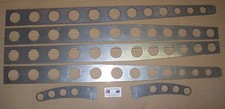 Model A Ford Drilled 18 Easy Weld Boxing Plates 28-31