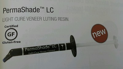 Permashade LC Opaque White OW Light Cure Veneer Cement Luting Resin