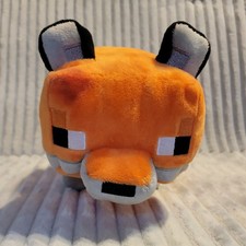 MINECRAFT FOX Soft Plush 12" Mattel Stuffed Toy Animal Orange