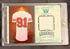 2020 SportKings Kevin Greene HOF  (#LSM-20) Game Worn Memorabilia "2/5"