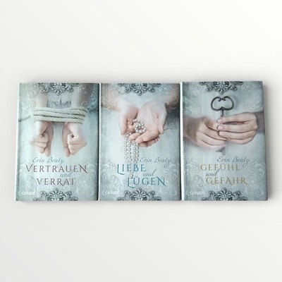 Kampf um Demora Trilogie Band 1-3 Erin Beaty Komplett Set Fantasy Carlsen