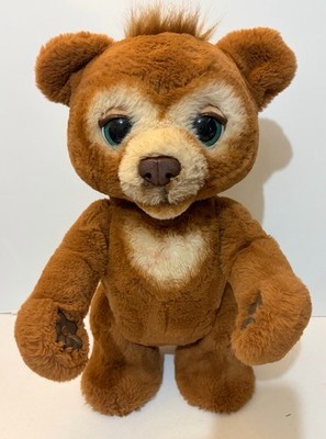 FurReal Cubby The Curious Bear Interactive Plush Toy Fur Real Tested & Working 