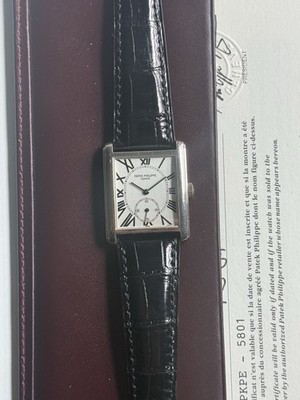 Patek Philippe Gondolo 35MM Silver Dial Leather Strap (5014/000W)