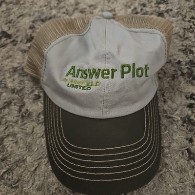 Answer Plot by Winfield United Strapback Trucker Hat One Size Mesh K-Products