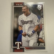 2026 Topps Series One -Walk This Way- Josh Jung SSP🔥