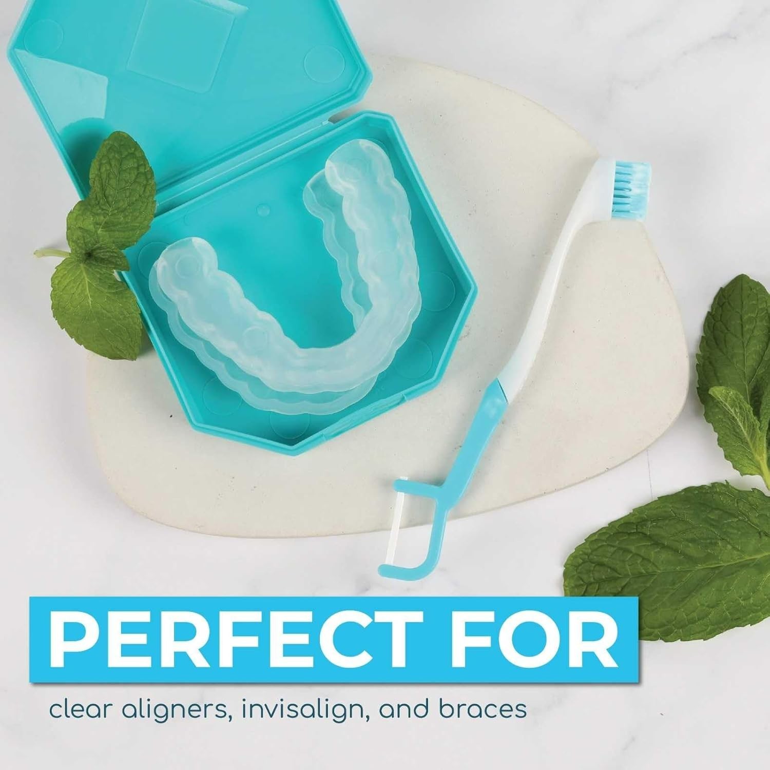 Portable 4-in-1 Oral Care Solution | Travel-Sized Toothbrush & Floss - 24 Count