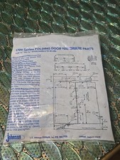 Johnson Hardware 1700 Series Folding Door Hardware Parts For 1-1/8 Or 1-3/8"