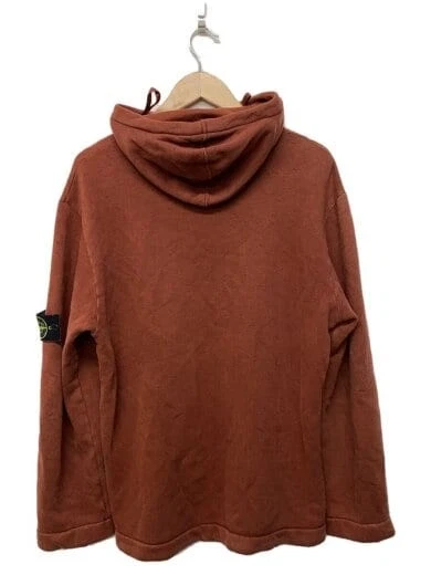 STONE ISLAND anni 90 archivio felpa con cappuccio M cotone BRW plain 